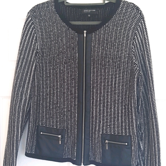 Jones New York Sweater Coat - Picture 1 of 8